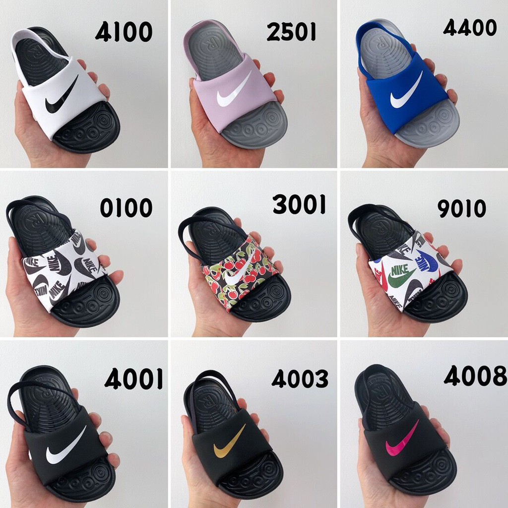 nike baby kawa slide