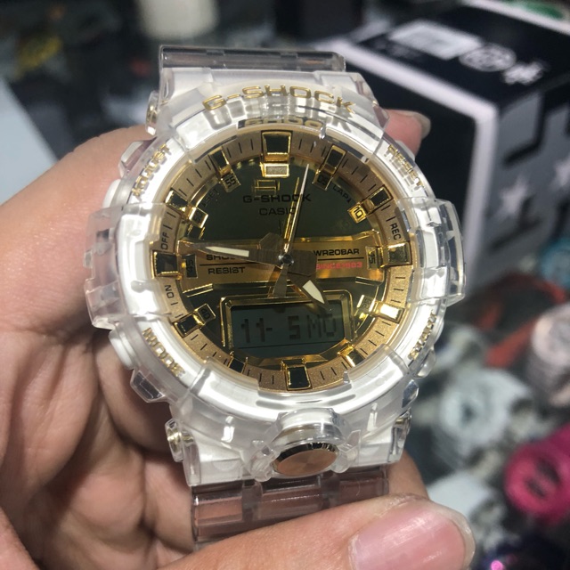 g shock 35th anniversary glacier gold