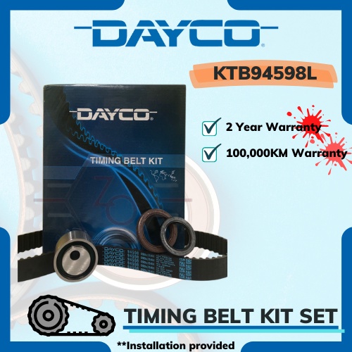 DAYCO TIMING KIT SET HNBR 100,000km - PROTON KANCIL 660 (VITON OIL SEAL ...