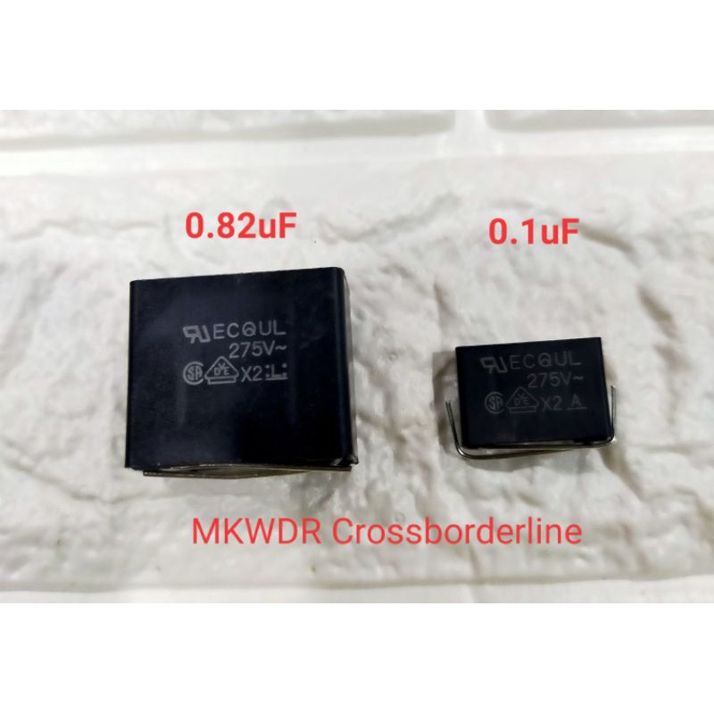 Kapasitor (Start and Remote) Kipas Panasonic KDK 0.1uF 0.82uF(Capasitor