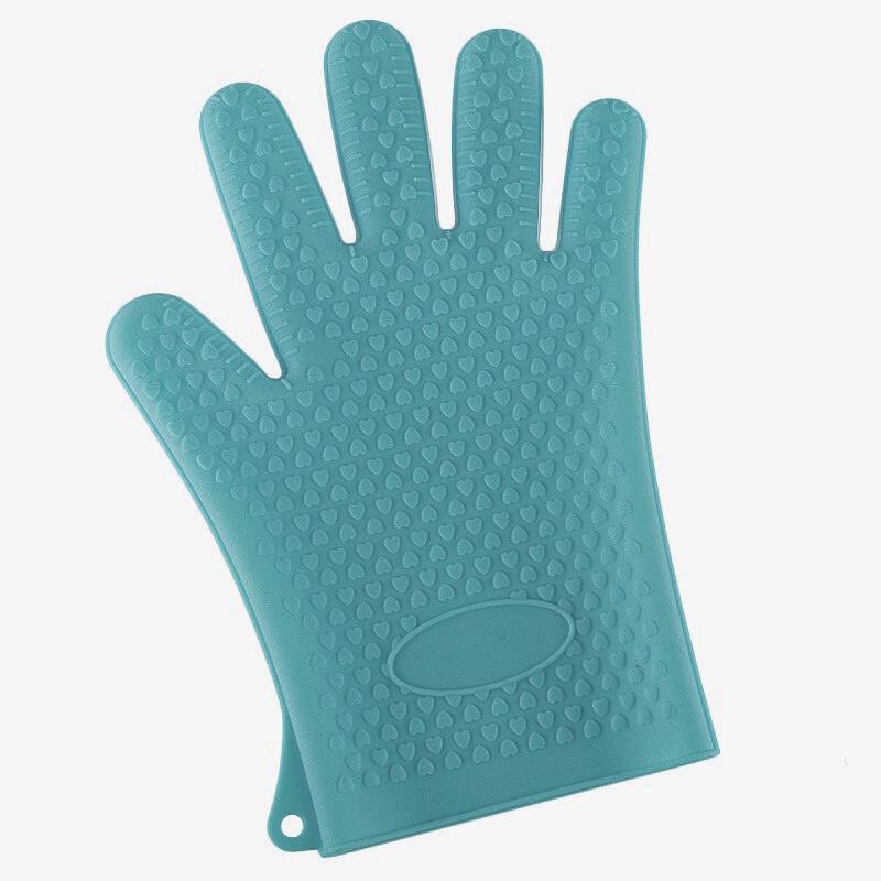 Silicone Glove Oven Anti Heat Glove High Temperature Resistant Anti-Scalding Gloves Sarung Tangan Tahan Panas 耐热手套