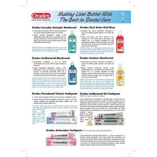 Oradex Covid19 Corona Ubat Kumur Antibacterial Mouthwash 