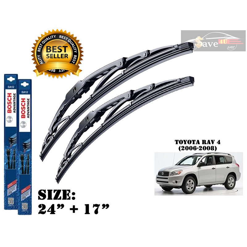 rav4 wiper size