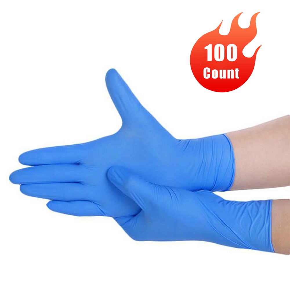 colored nitrile gloves