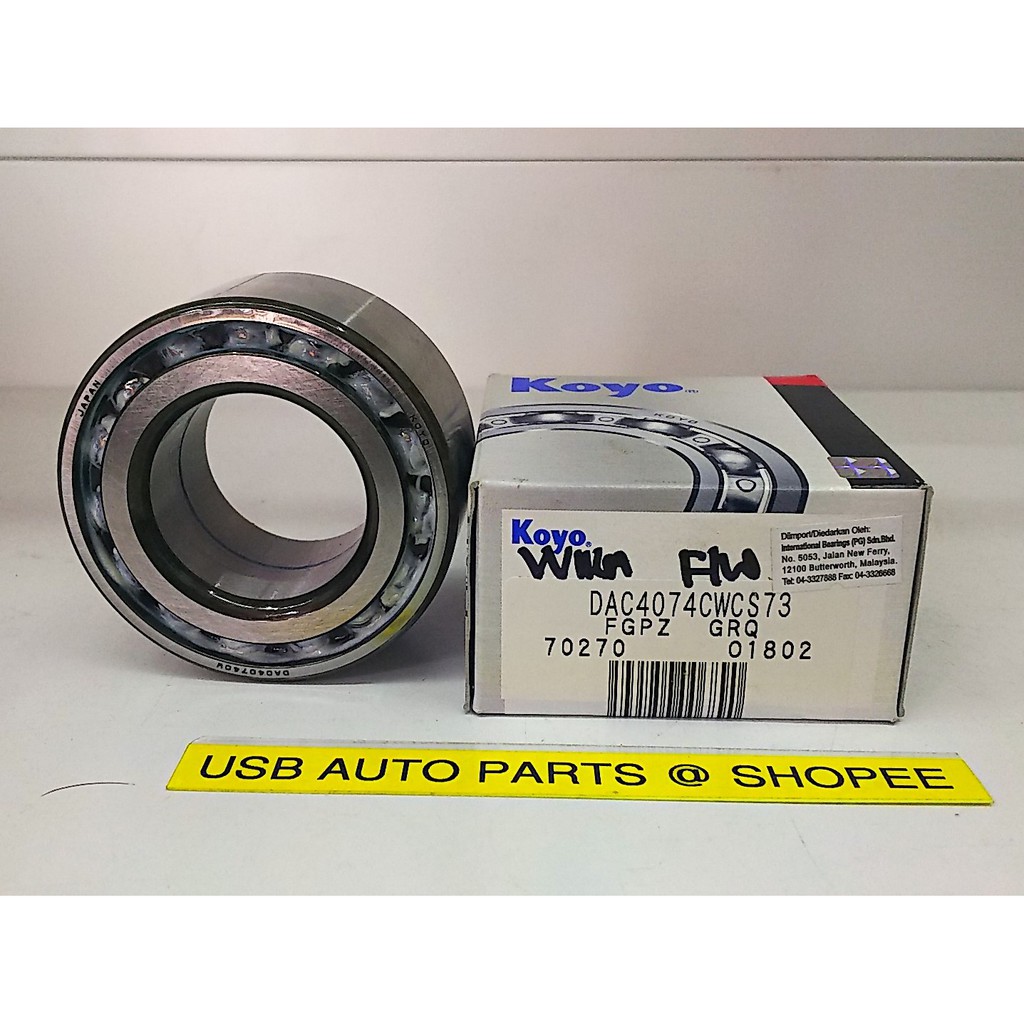 Wira Koyo Ntn Front Wheel Bearing Set With Oil Seal Japan Made Proton Shopee Malaysia