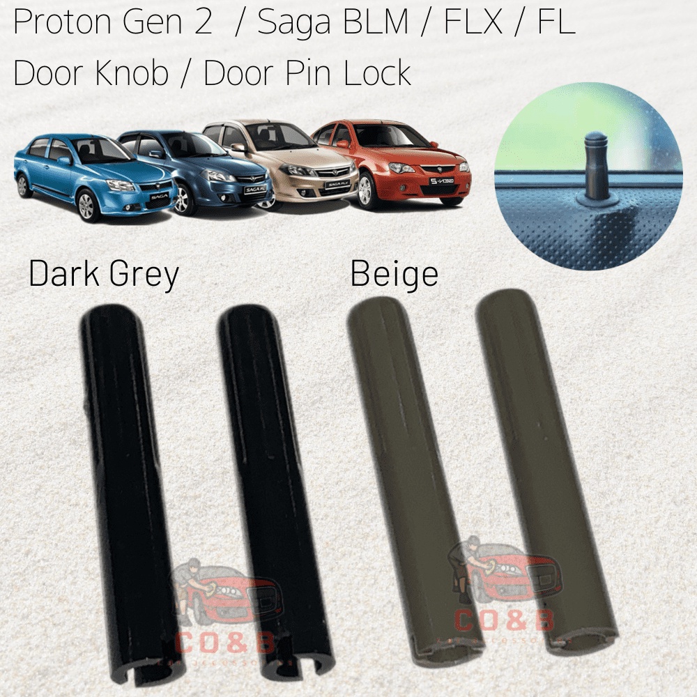 Proton Gen 2 / Saga BLM / Saga FLX / Saga FL Door Knob / Door Lock Pin