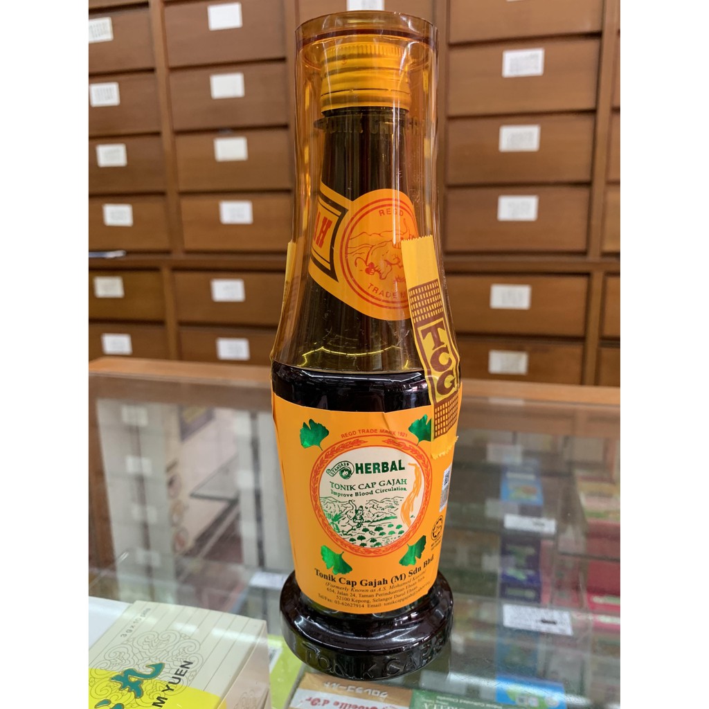 Herbal Tonik Cap Gajah 320ml Shopee Malaysia