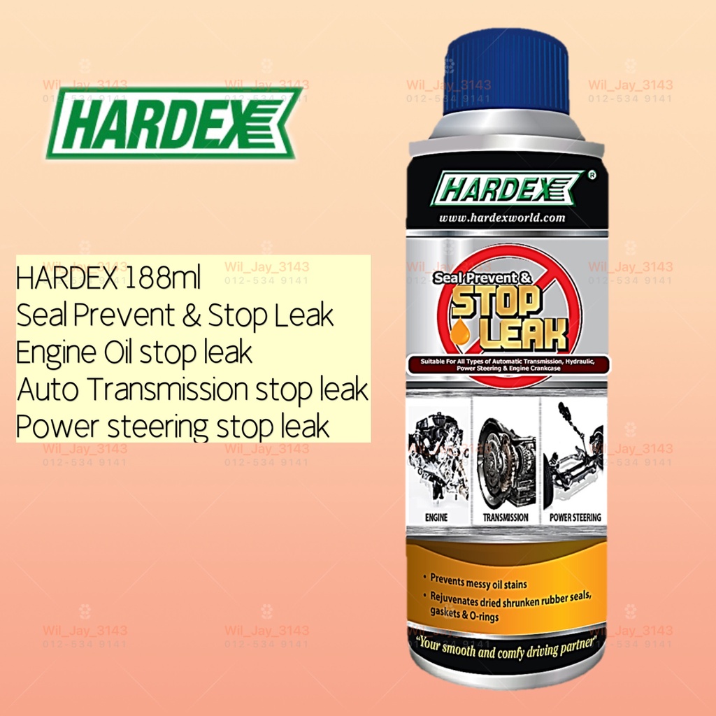 HARDEX HBT1 188ml SEAL PREVENT & STOP LEAK ENGINE, AUTO TRANSMISSION