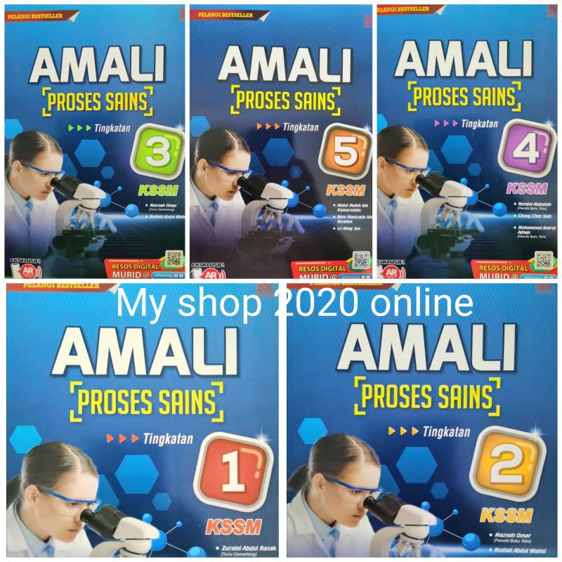 ( MS2O ) 2021 NEW WORK BOOKS AMALI PROSES SAINS ( BILINGUAL )  Shopee