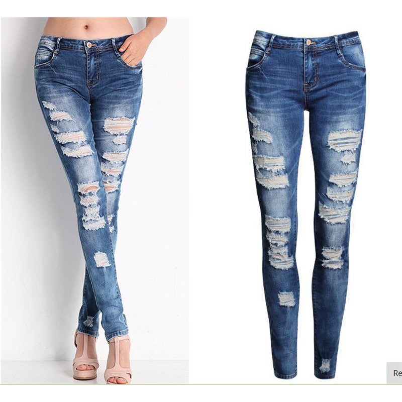 jeans koyak style