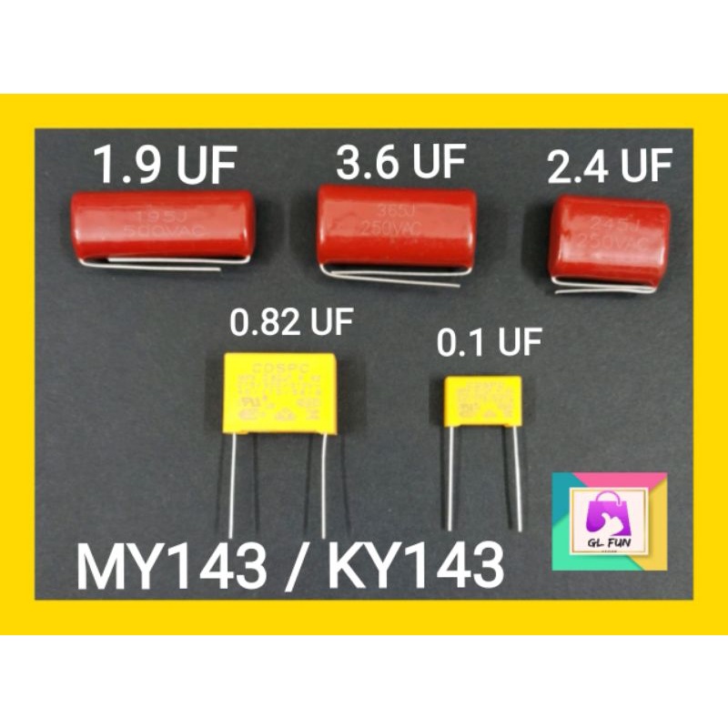 Panasonic / KDK Ceiling Fan Condenser Capasitor Fan For PCB Board For