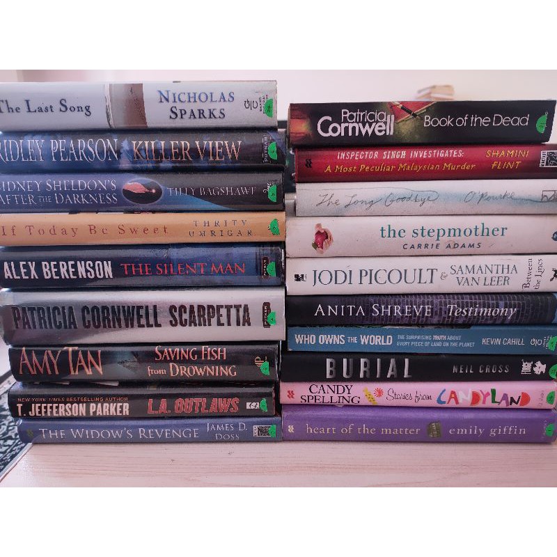 Buy Preloved Novel Collection English Novel 3 Hardcover Seetracker Malaysia