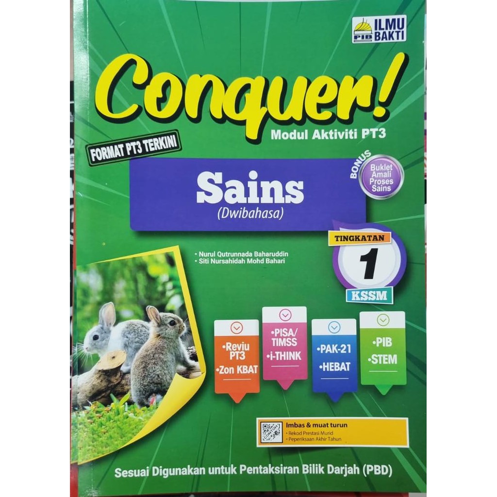 Conquer Sains Tingkatan 1 2 Shopee Malaysia