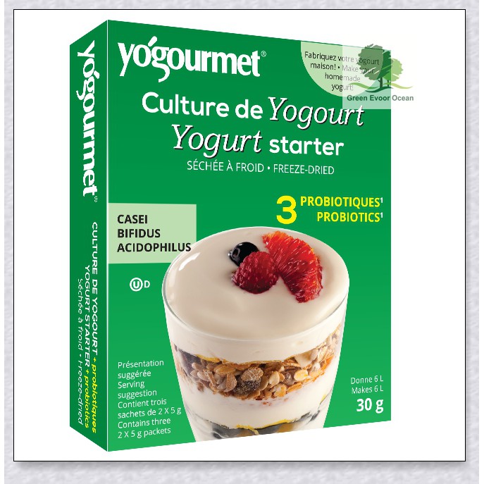Probiotic Yogurt starter Yogourmet 30g Halal Shopee Malaysia