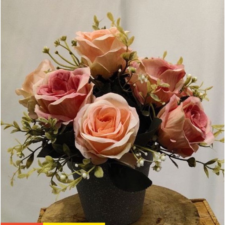 Bunga Meja Hiasan Rose English Style Premium Premium English Style Roses For Desk Shopee Malaysia