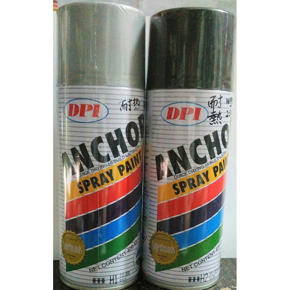 (DPI) ANCHOR QUICK DRY SPRAY PAINT (heat resistant ...