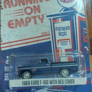 Greenlight STP 1969 Ford F100 With Bed Cover Running On Empty Series 2 