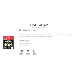 Nippon Paint 9000 Gloss Finish Page 2 Gloss Paint Cat Nippon Paint 9000 Gloss Finish Page 2 Gloss Paint Cat
