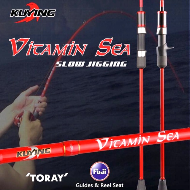 Kuying Vitamin Sea Slow Jigging Rod Shopee Malaysia