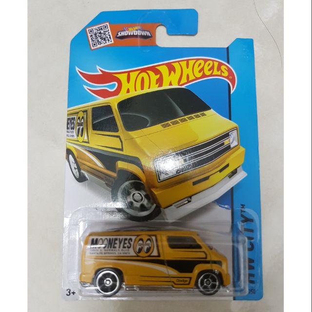 hot wheels mooneyes van