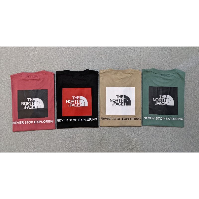 T-shirt The North Face Box'Never Stop Exploring'