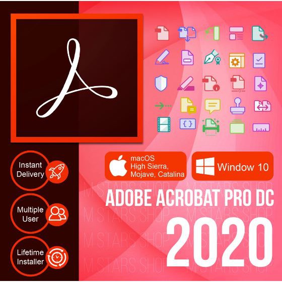 Adobe Acrobat Pro DC CC 2020 (Windows Version Only