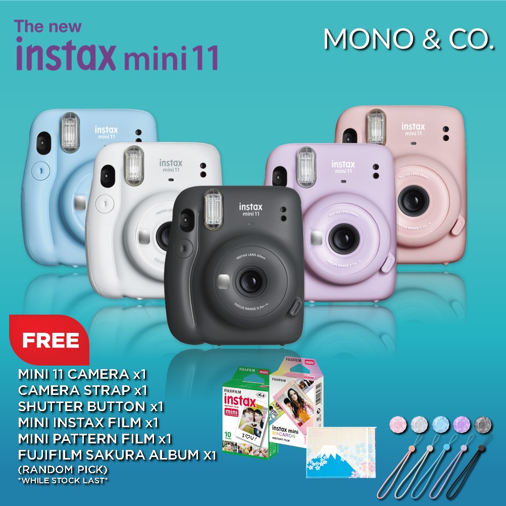 Fujifilm Instax Camera Mini 11 Polaroid Instant Camera ...