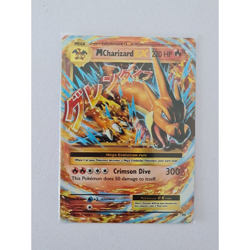 Pokemon TCG : Mega Charizard EX | Shopee Malaysia