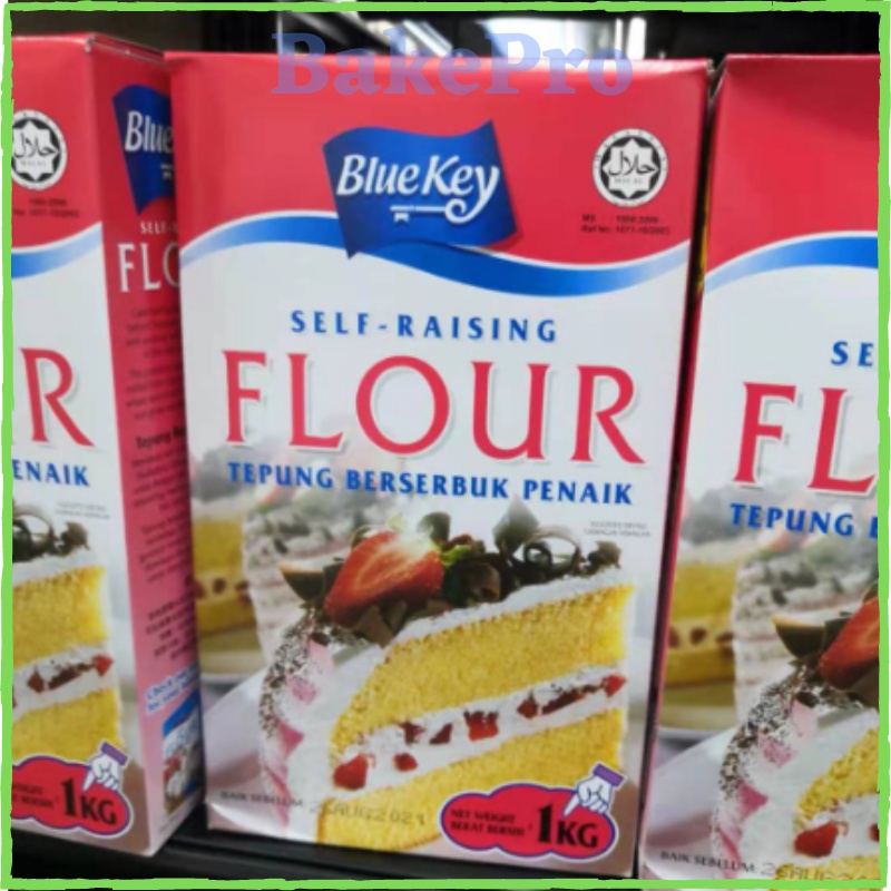 tepung kek blue key