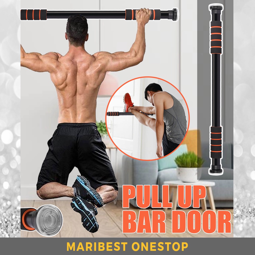 Pull Up Bar Door Way ( 62-100cm ) Adjustable Push Up Workout Gym Pull Chin Up Bar Doorway Exercise Fitness Indoor Sport