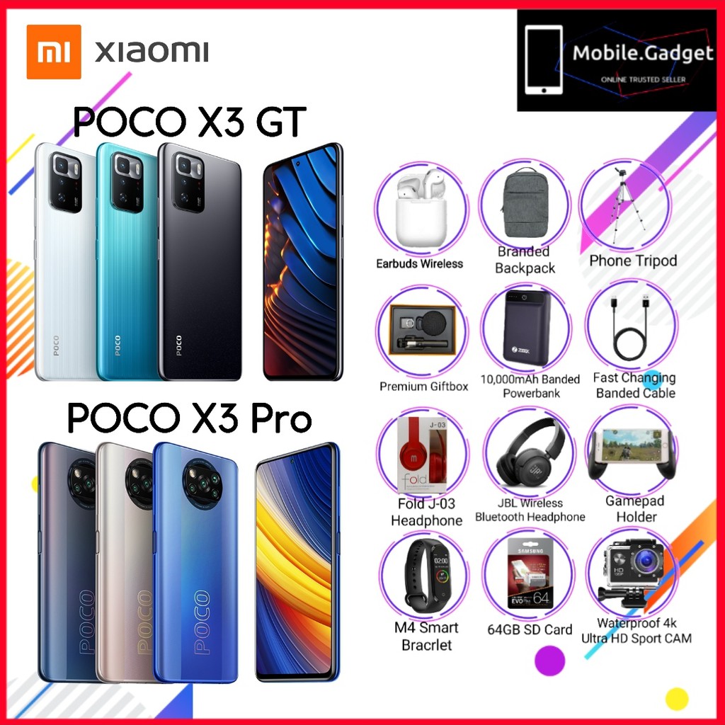 Xiaomi Poco X3 Gt X3 Pro 8gb Ram 256gb Rom 8gb Ram 128gb Rom 4290