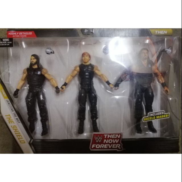 wwe shield 3 pack