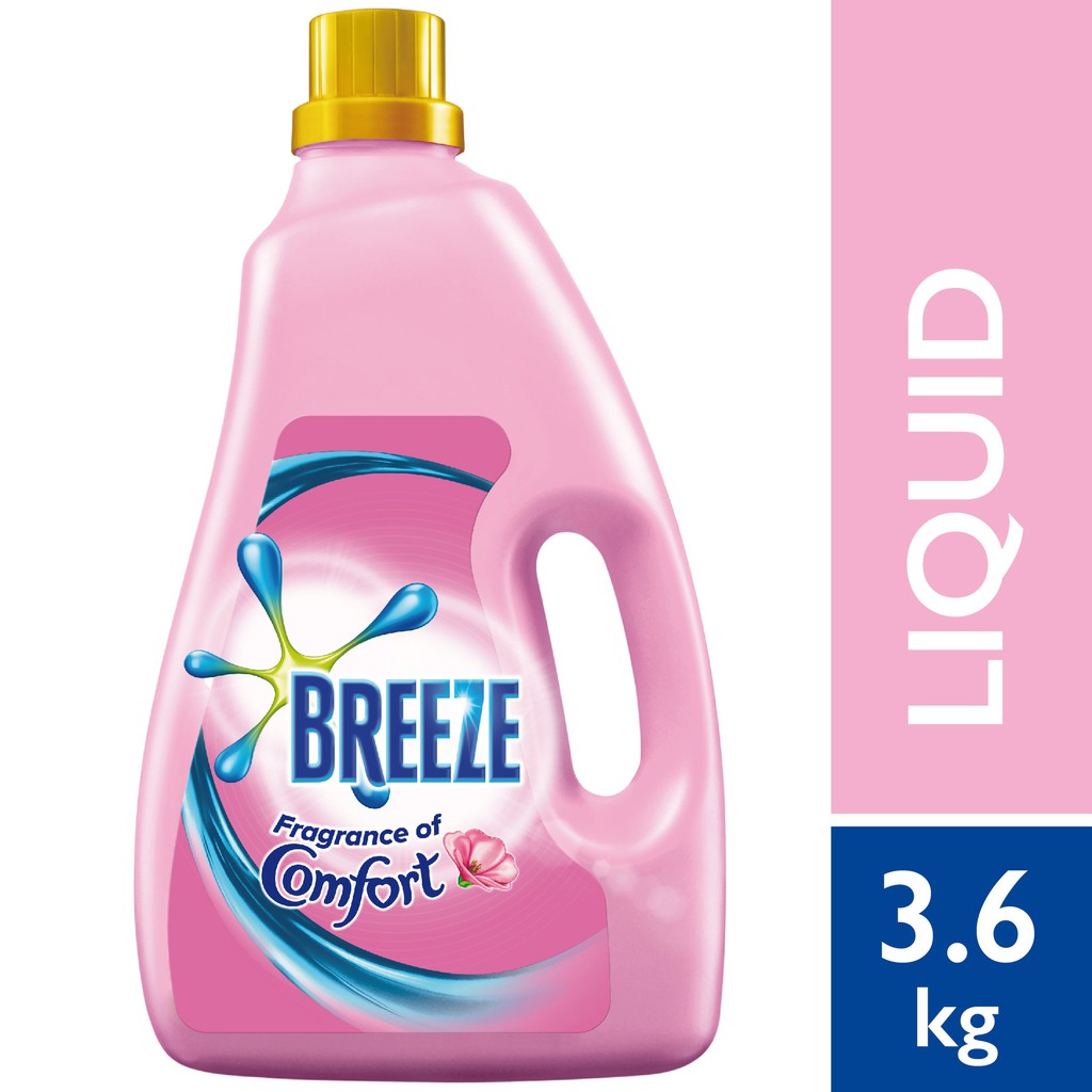 Breeze Detergent Liquid Fragrance of Comfort (3.6kg) Shopee Malaysia