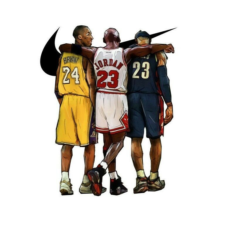 lebron kobe mj shirt