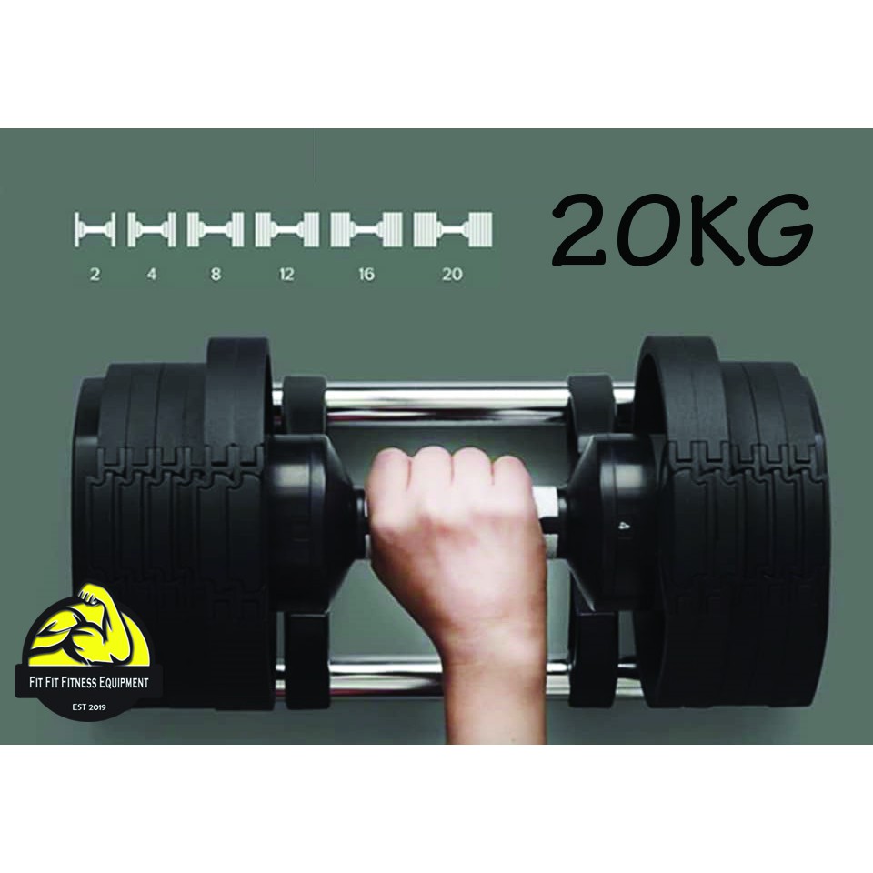 12.12  32KG 【CP Spec】 Adjustable FLEXBELL Dumbbell, Recommend Fitness Home Strength Training Dumbbell (1 UNIT)