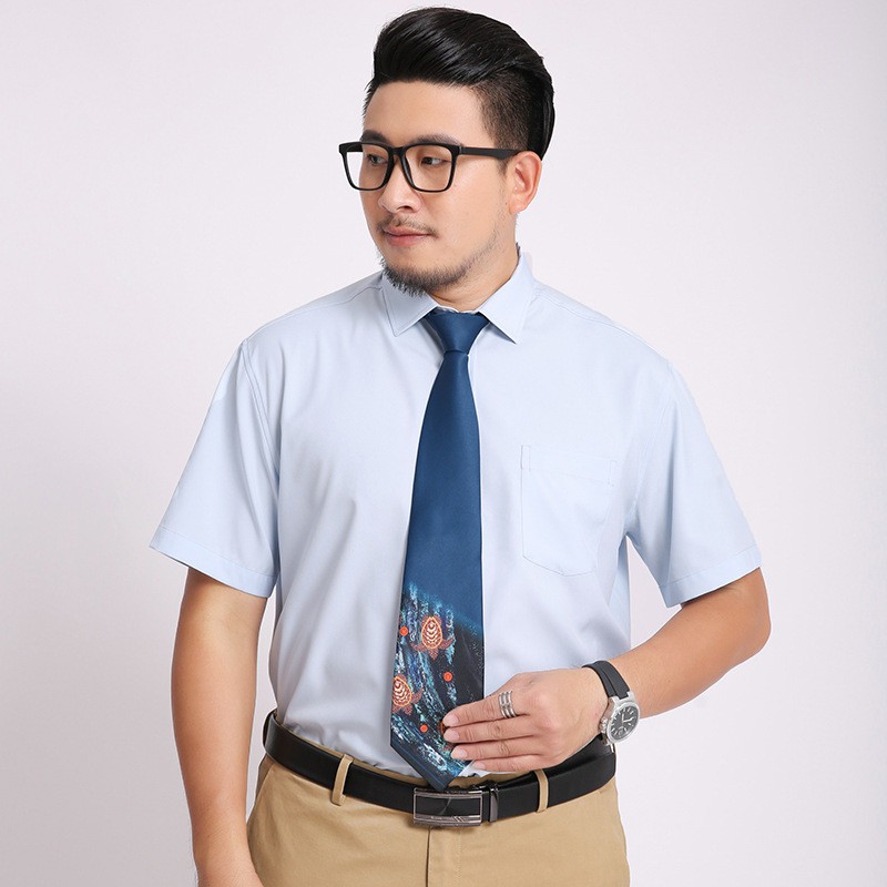 short sleeve button down business casual