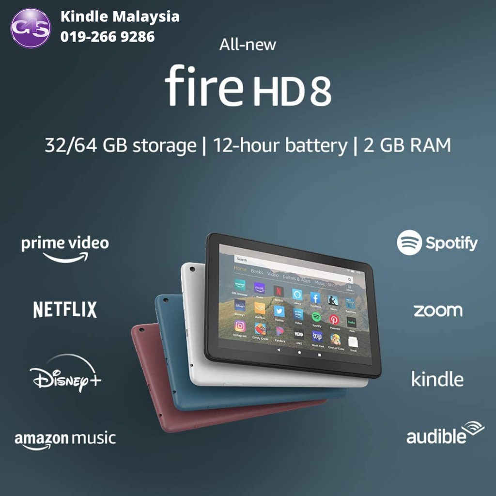 Kindle Fire Hd 8 2020 Shopee Malaysia