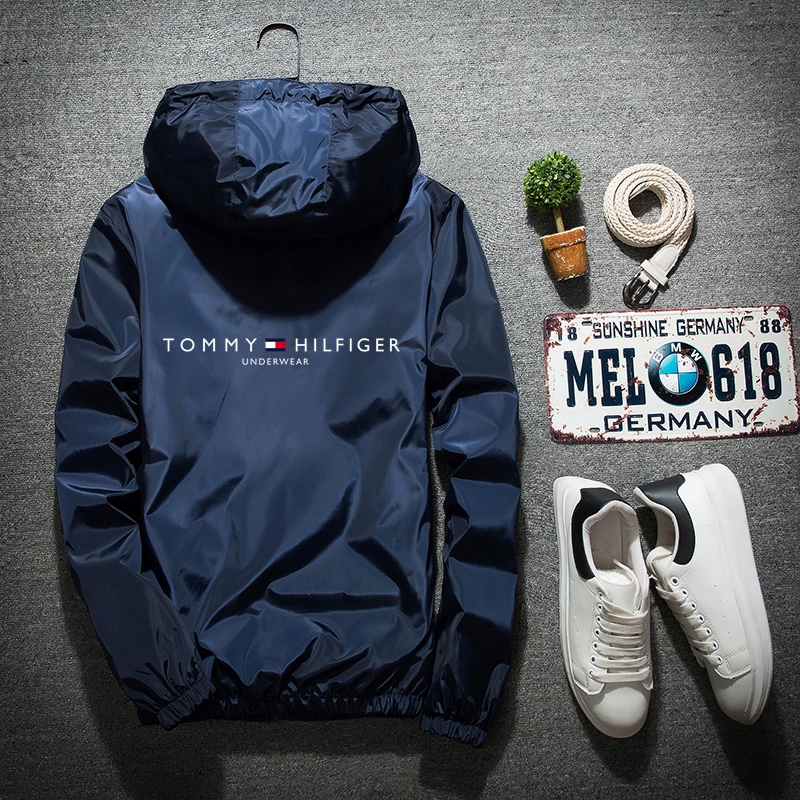 tommy hilfiger windbreaker jacke