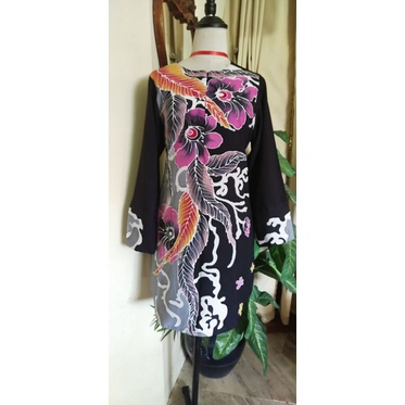 BLOUSE BATIK KELANTAN BOLEH TAMBAH ZIP MENYUSU N BATU XS-7XL