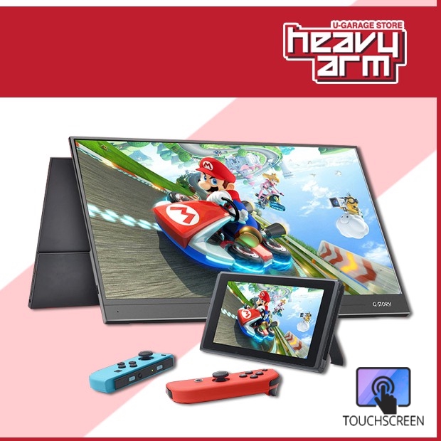 G Story Portable Gaming Monitor Ps4 Ps5 Console Monitor Switch Console Monitor Ps4 Pc Switch Mobile Ultra Slim Shopee Malaysia