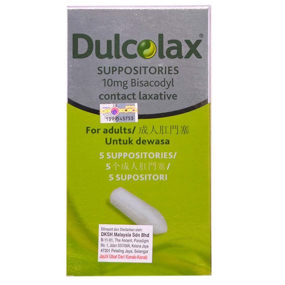 Dulcolax suppository cost