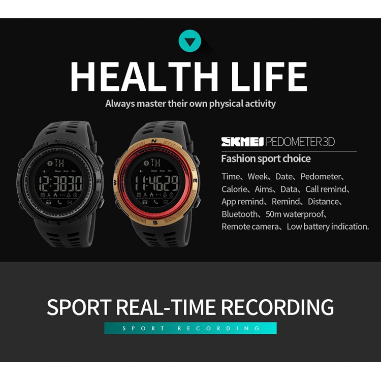 skmei 1250 battery life