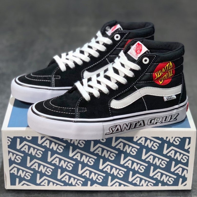 vans x santa cruz sk8 hi
