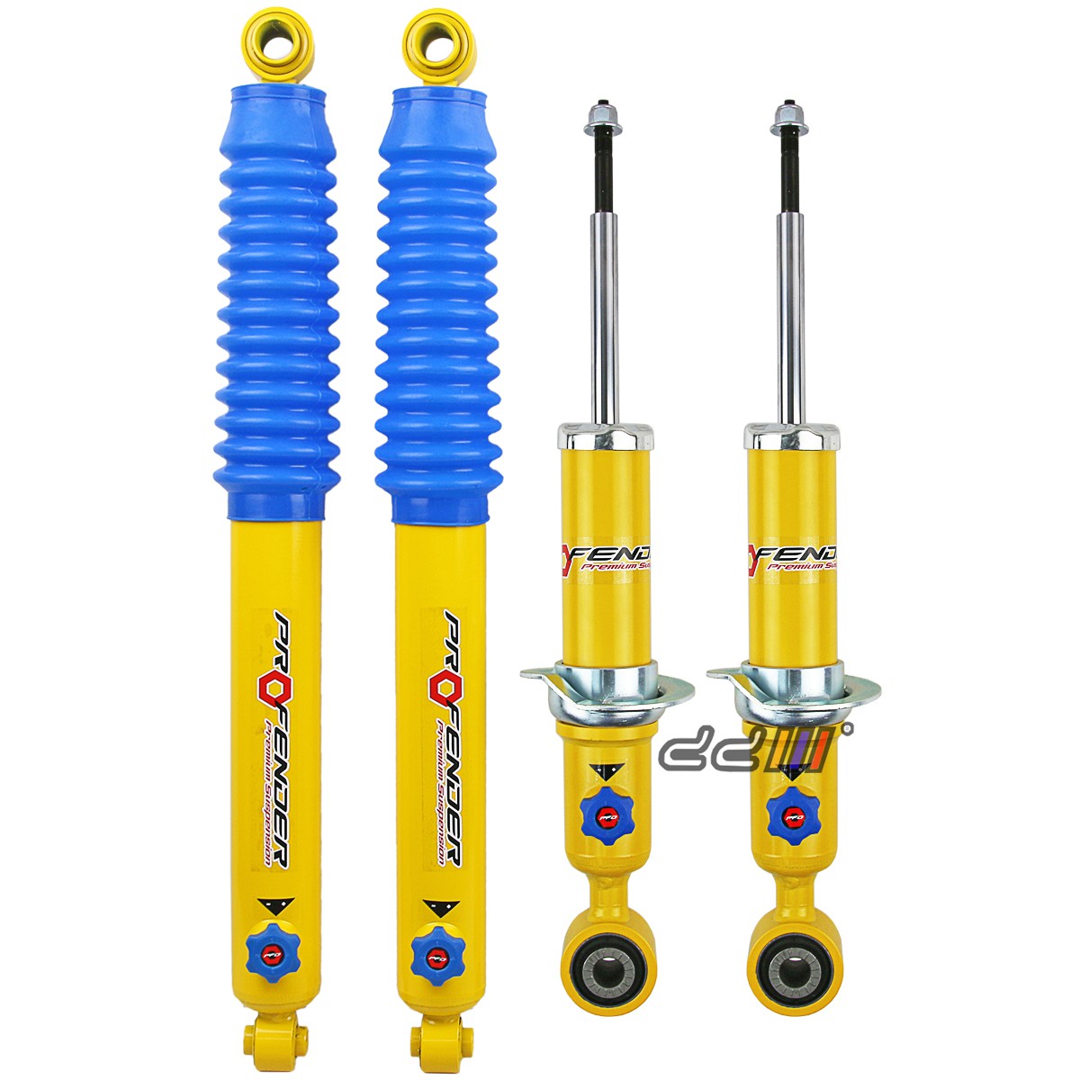 PROFENDER 4 Step Adjustable Gas Shock Absorber For Ford Ranger T8 4WD