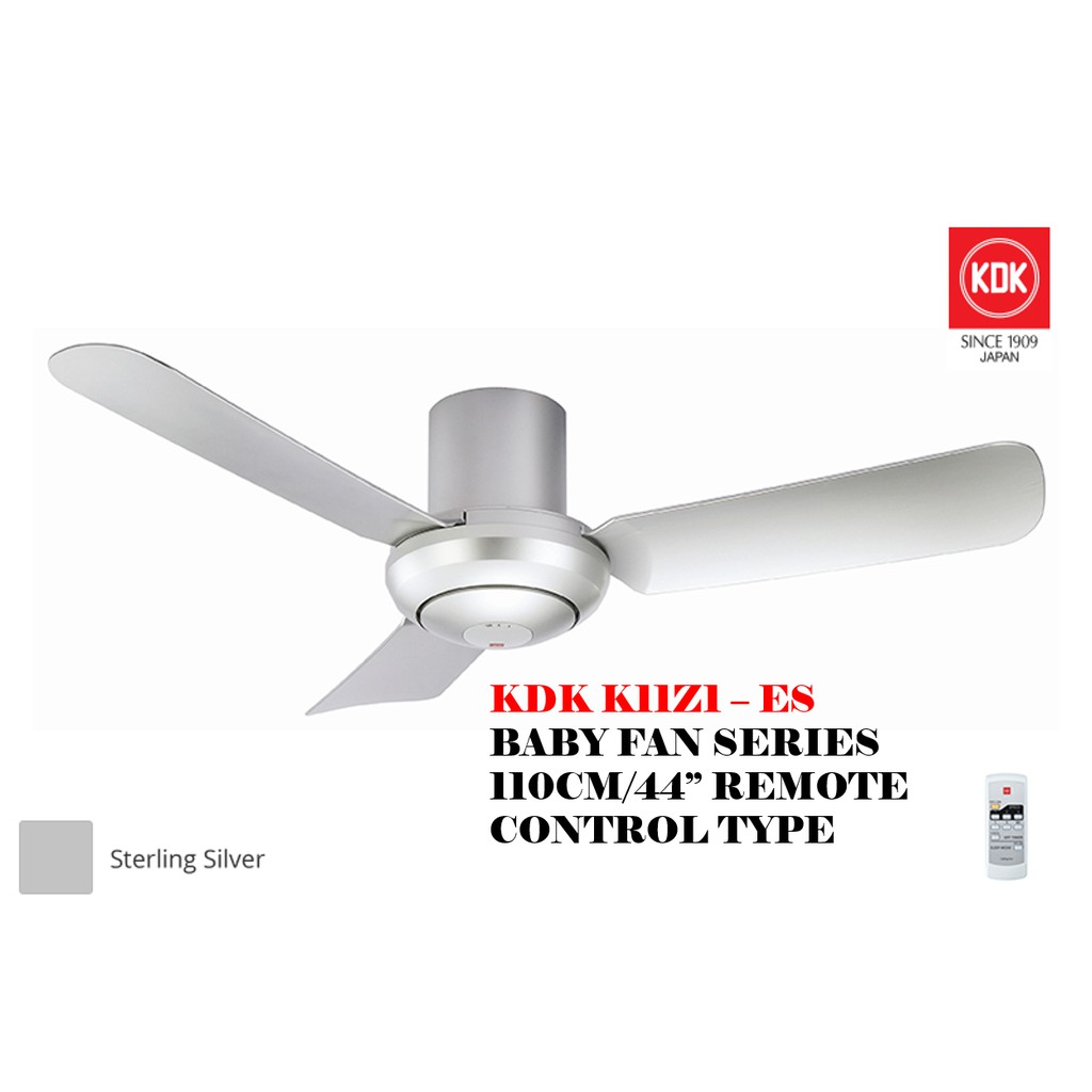 Kdk Baby Fan Series K11z1 44 110cm Remote Control Ceiling Fan