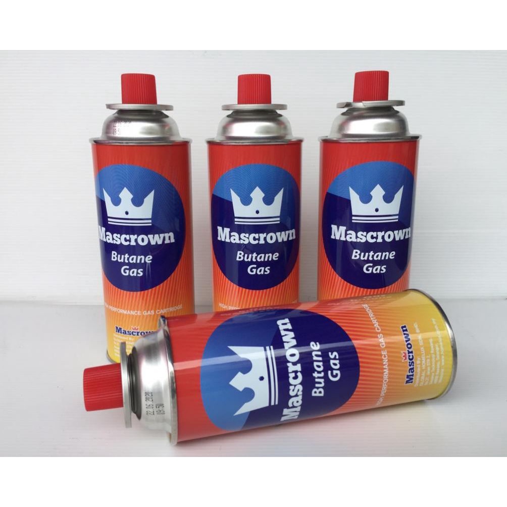 Mascrown BGAS Butane Gas Cartridge 230g | Shopee Malaysia