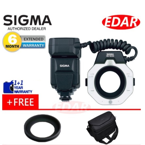 Sigma EM140 DG Macro Ring Flash (Original & Official Sigma) Shopee