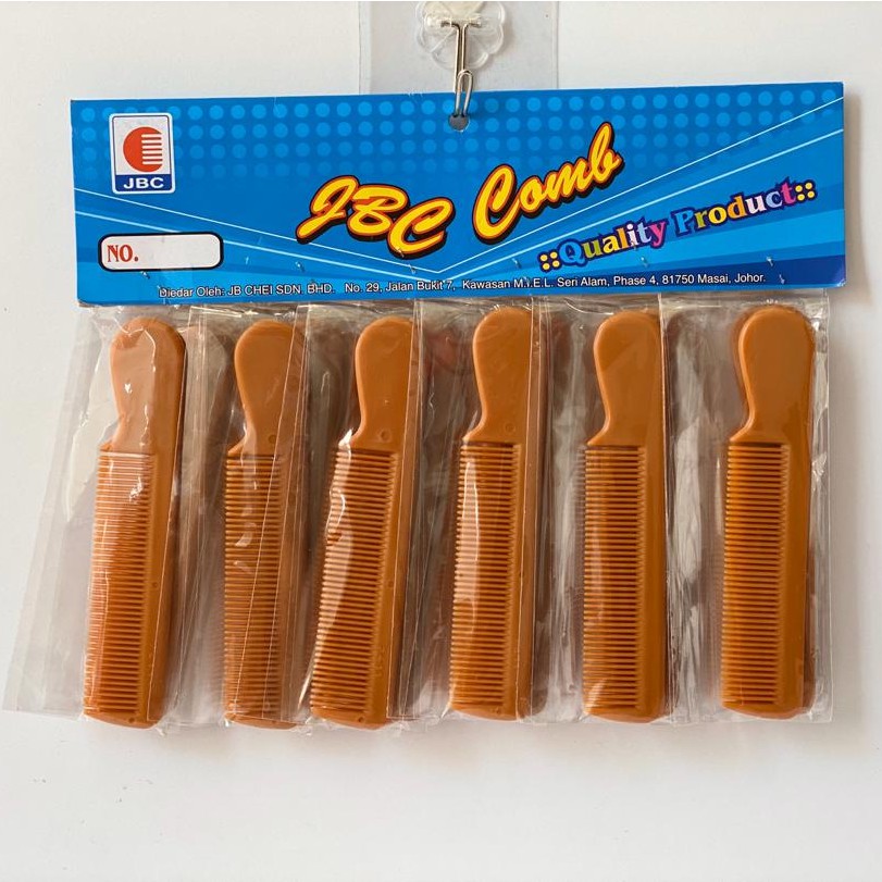 Sikat Rambut 7411 Unisex Hair Comb Shopee Malaysia