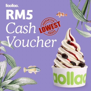 llaollao. RM5 Digital Cash Voucher