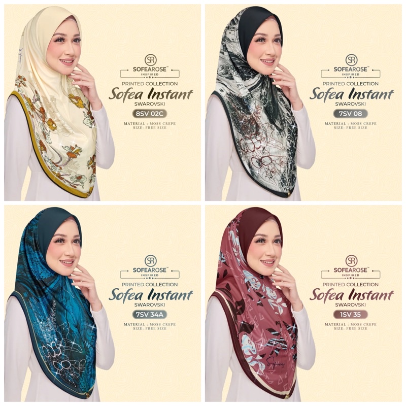 (Ready Stock)Tudung Sarung Instant Sofearose Inspired | Shopee Malaysia